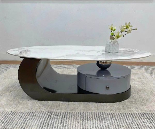 Bàn Trà Sofa Khung Gỗ Nhập Khẩu BTN02 - Ảnh 2