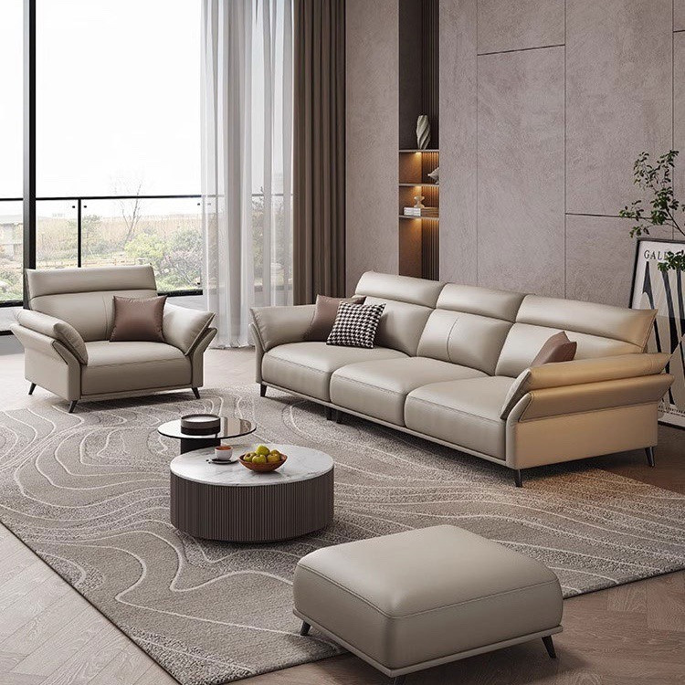 Sofa văng hiện đại bọc da bò Mastrotto Pula Layla (V81) - Ảnh 4
