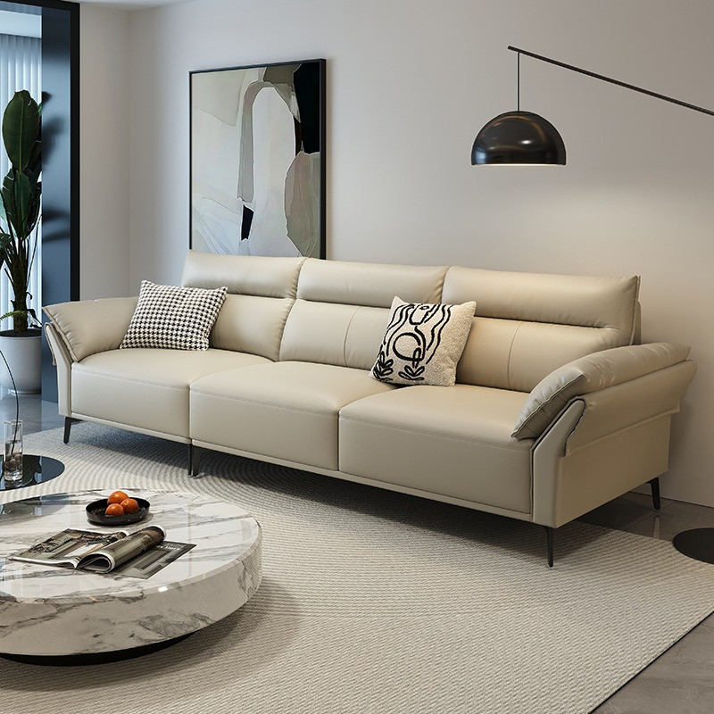 Sofa văng hiện đại bọc da bò Mastrotto Pula Layla (V81) - Ảnh 3